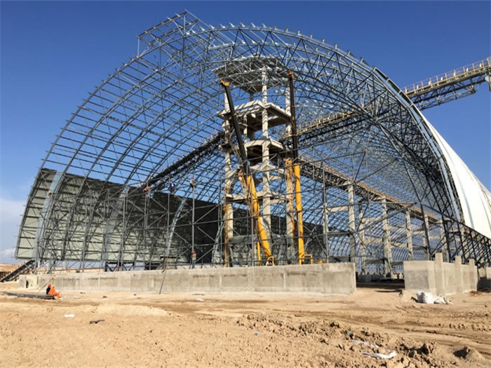 株洲煤机油桶翘工程网架